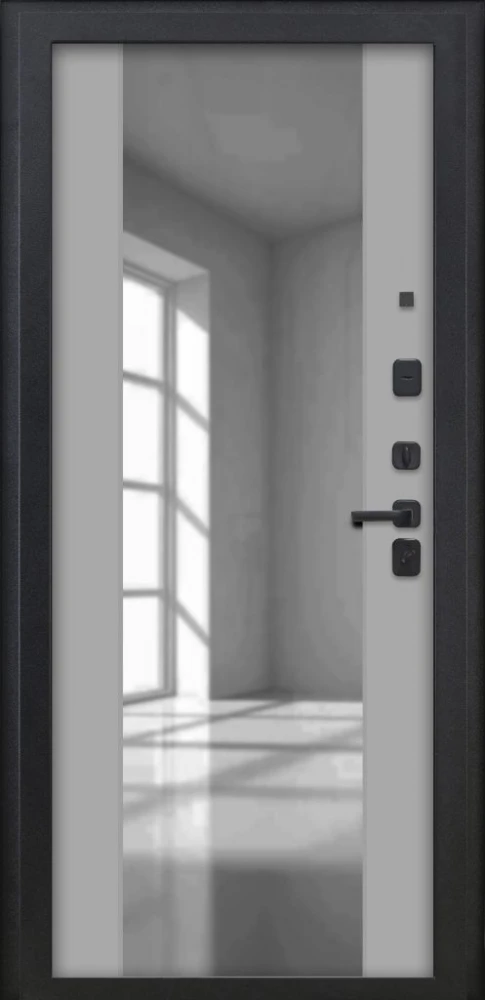 Входная дверь ДвериПРО Модель Л-48 ФЛЗ-1 Шарли светлый DPRO226521 внутренняя сторона