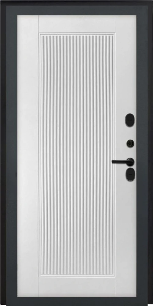 Входная дверь ДвериПРО L-3b ПВХ 10мм Астрод Velutto Bianco DPRO204697 внутренняя сторона